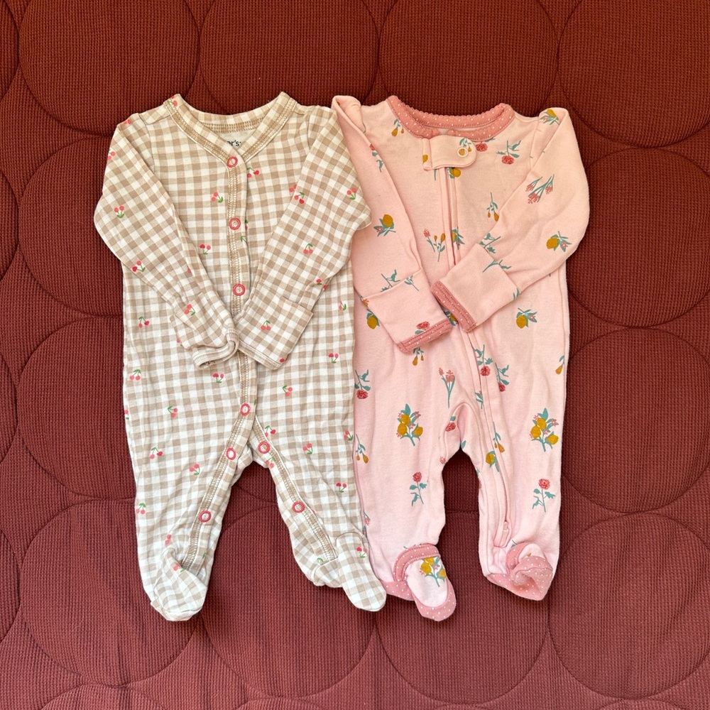 Carters newborn footies